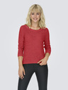 ONLY Orangefarbener ONLY Geena Pullover für Damen