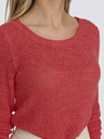 ONLY Orangefarbener ONLY Geena Pullover für Damen