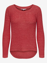 ONLY Orangefarbener ONLY Geena Pullover für Damen