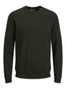 Jack & Jones Dunkelgrüner Jack & Jones Pullover für Herren