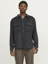Jack & Jones Dunkelgraues Jack & Jones Herren-Überhemd