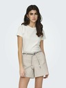 Jacqueline de Yong Weißes JDY Solar Damen T-Shirt