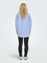 Jacqueline de Yong Weiß-blau gestreiftes JDY Damen-Shirt Vesper