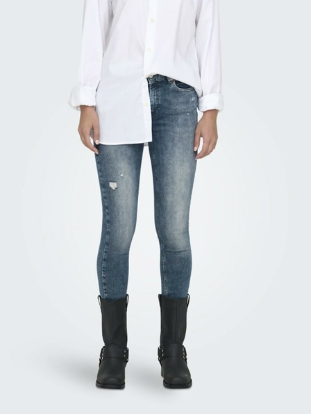 ONLY Blaue Damen Skinny Jeans ONLY Blush
