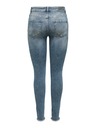 ONLY Blaue Damen Skinny Jeans ONLY Blush