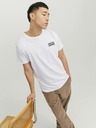 Jack & Jones Weißer Jack & Jones Herren Kapuzenpullover