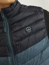Jack & Jones Schwarze und blaue Jack & Jones Steppweste für Herren