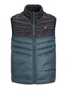 Jack & Jones Schwarze und blaue Jack & Jones Steppweste für Herren