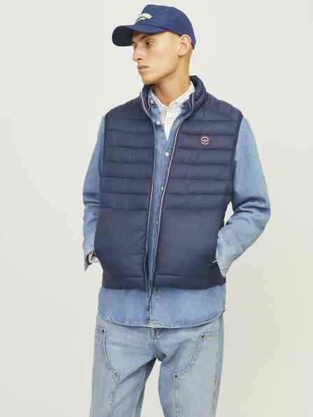 Jack & Jones Dunkelblaue Jack & Jones Steppweste für Herren
