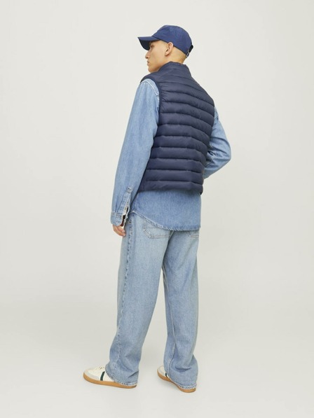 Jack & Jones Dunkelblaue Jack & Jones Steppweste für Herren