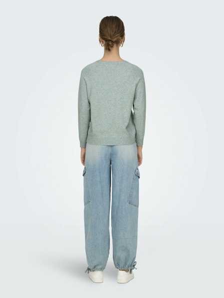 ONLY Grüner Damen-Pullover ONLY Lesly