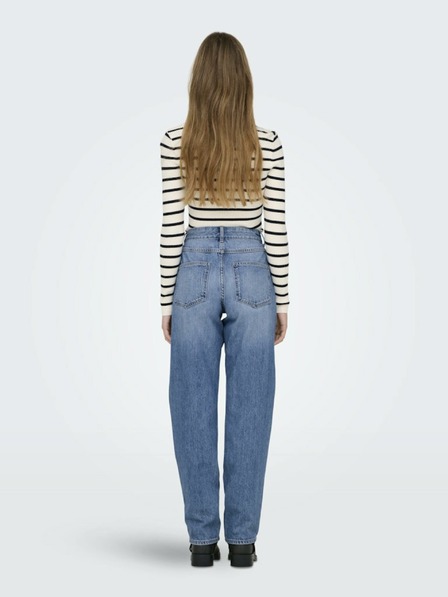 ONLY Blaue Mom-Jeans für Frauen ONLY