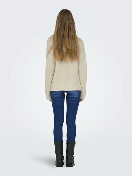 ONLY Beige Damen Pullover ONLY Luna
