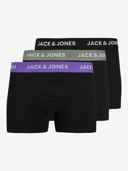 Jack & Jones Drei schwarze Jack & Jones Boxershorts für Herren
