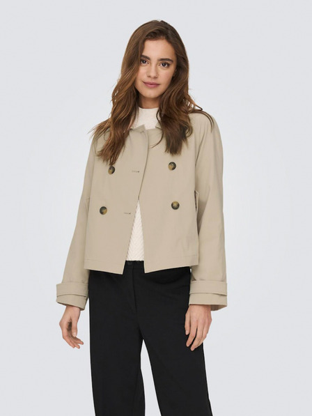 ONLY Beigefarbener Damen ONLY April Kurzer Trenchcoat
