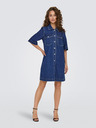 ONLY Dunkelblaues Damen Denim Shirt Kleid ONLY Belle