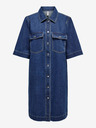 ONLY Dunkelblaues Damen Denim Shirt Kleid ONLY Belle