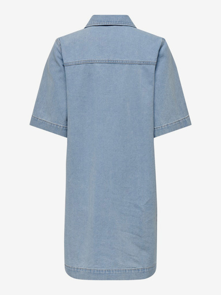 ONLY Hellblaues Damen Denim Shirt Kleid ONLY Belle