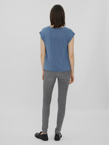 Vero Moda Blaues Damen-T-Shirt Vero Moda Filli