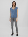 Vero Moda Blaues Damen-T-Shirt Vero Moda Filli