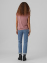 Vero Moda Rosa Damen-T-Shirt Vero Moda Ava
