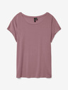 Vero Moda Rosa Damen-T-Shirt Vero Moda Ava