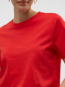 Vero Moda Rotes Vero Moda Damen-T-Shirt Paulina