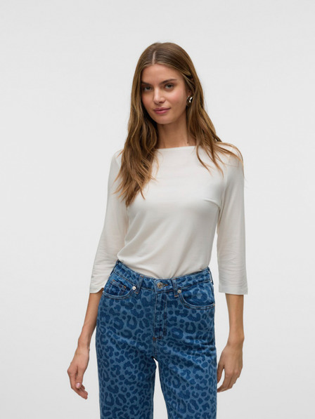 AWARE by VERO MODA Weißes Damen-T-Shirt AWARE by VERO MODA Fiona
