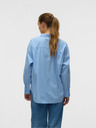 AWARE by VERO MODA Blaues gestreiftes Damen-Shirt AWARE von VERO MODA