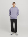 Jack & Jones Hellvioletter Jack & Jones Star-Kapuzenpullover für Herren