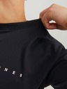 Jack & Jones Schwarzer Jack & Jones Star-Kapuzenpullover für Herren