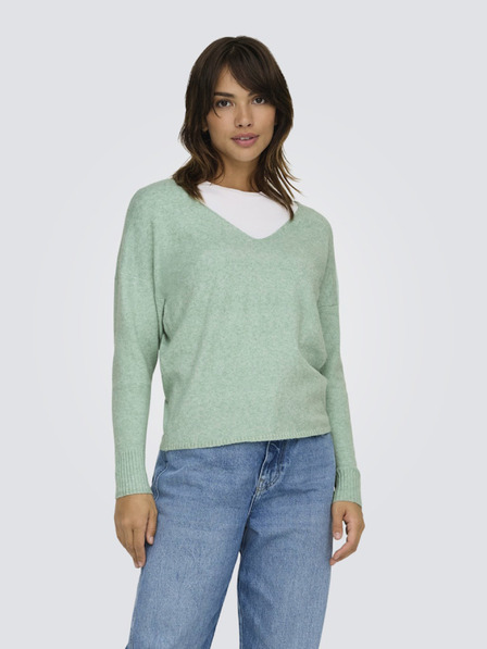 ONLY Grüner ONLY Rica Pullover für Frauen