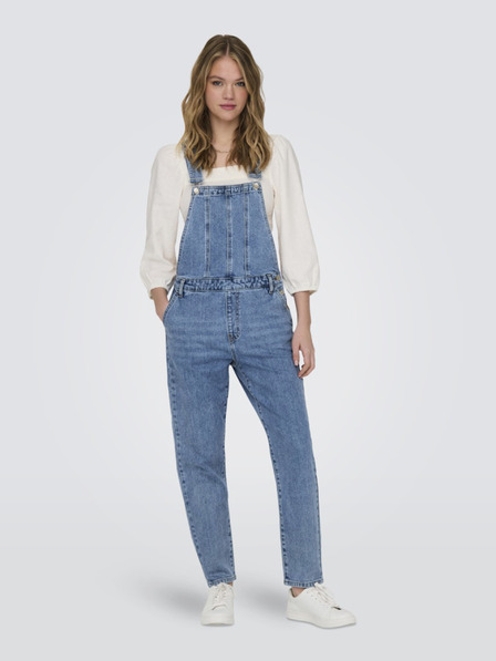 ONLY Blaue Damen Jeans-Latzhose ONLY Percy