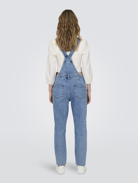 ONLY Blaue Damen Jeans-Latzhose ONLY Percy