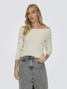 ONLY Cremefarbener Damenpullover ONLY Katia