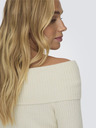 ONLY Cremefarbener Damenpullover ONLY Katia