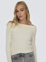 ONLY Cremefarbener Damenpullover ONLY Katia