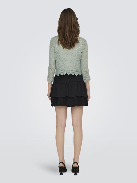 Jacqueline de Yong Grüne Damen-Strickjacke JDY