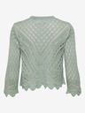 Jacqueline de Yong Grüne Damen-Strickjacke JDY