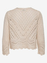 Jacqueline de Yong Beige Damen Strickjacke JDY