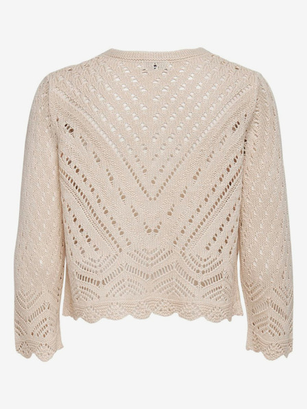 Jacqueline de Yong Beige Damen Strickjacke JDY