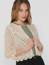 Jacqueline de Yong Beige Damen Strickjacke JDY