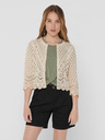 Jacqueline de Yong Beige Damen Strickjacke JDY