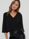 Jacqueline de Yong Schwarze JDY Damen-Löwenbluse