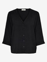 Jacqueline de Yong Schwarze JDY Damen-Löwenbluse