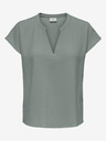 Jacqueline de Yong Grüne JDY Damen-Löwenbluse