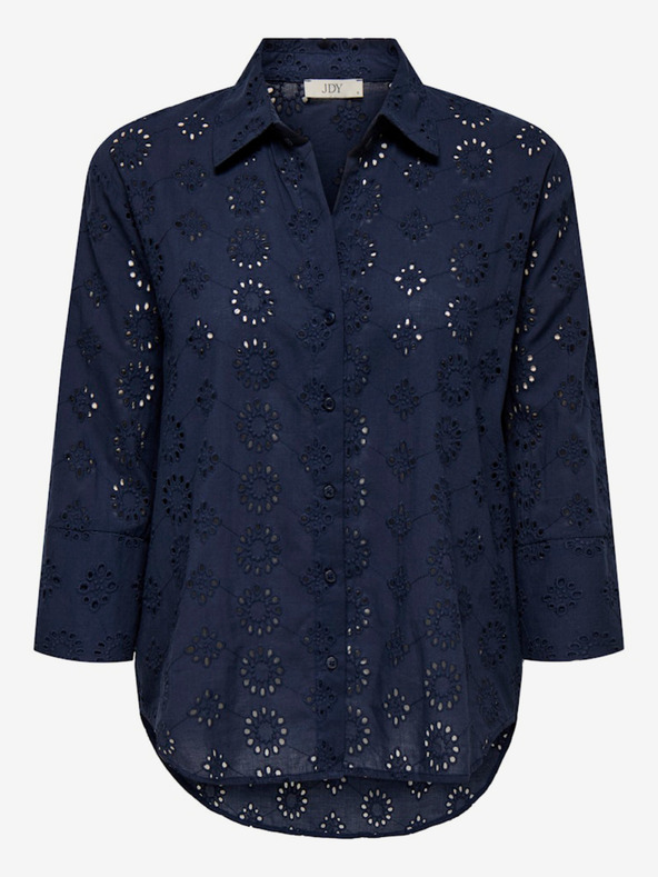 Jacqueline de Yong Dunkelblaues Damen-Shirt JDY