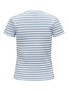 Jacqueline de Yong JDY Solar weiß und blau gestreiftes Damen-T-Shirt