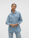 Vero Moda Hellblaues Damen Jeanshemd Jacke Vero Moda Naya
