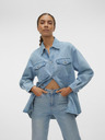 Vero Moda Hellblaues Damen Jeanshemd Jacke Vero Moda Naya